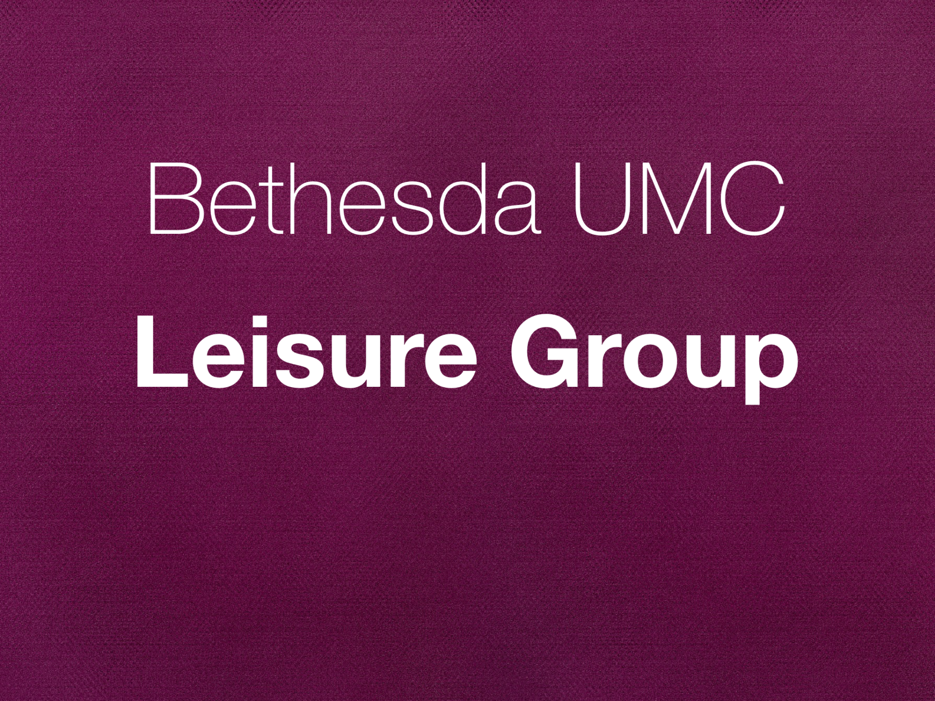 Leisure Group News Quarter 2