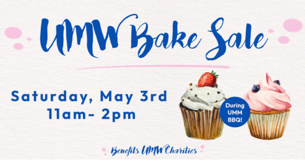 UMW Bake Sale 2025 - Made with PosterMyWall