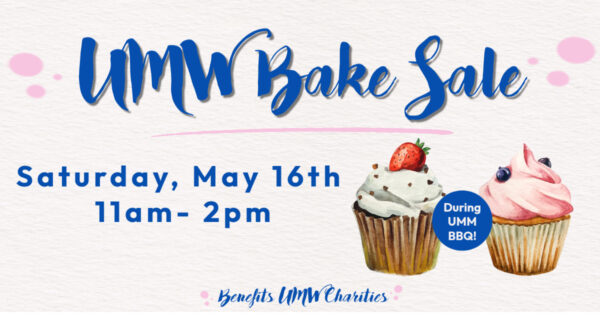 UMW Bake Sale 2026 - Made with PosterMyWall